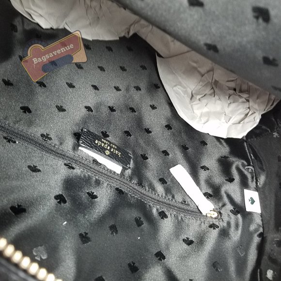 Large Backpack Karina Black Leather Kate Spade - Picture 4 of 14